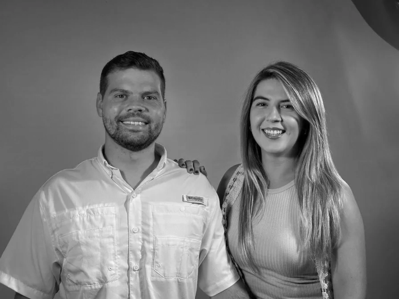 Image showing Gouppers founders Juan Rojas and Thais Pacanins